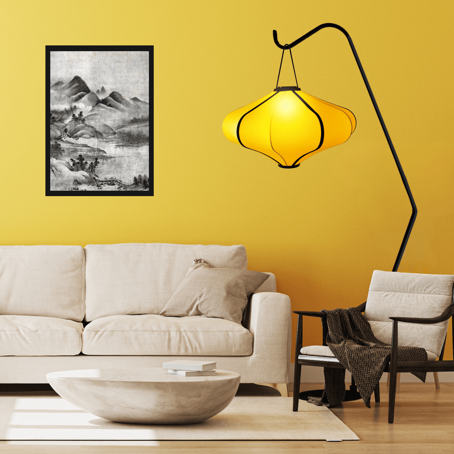 Comnox - Lumi - Elegante lantaarnlamp kap - 60cm textiel