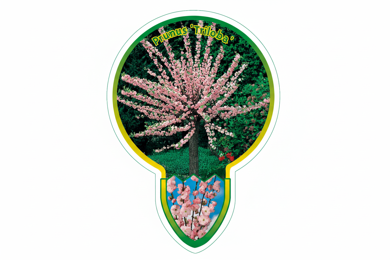 Prunus Triloba - Amandelboom op stam