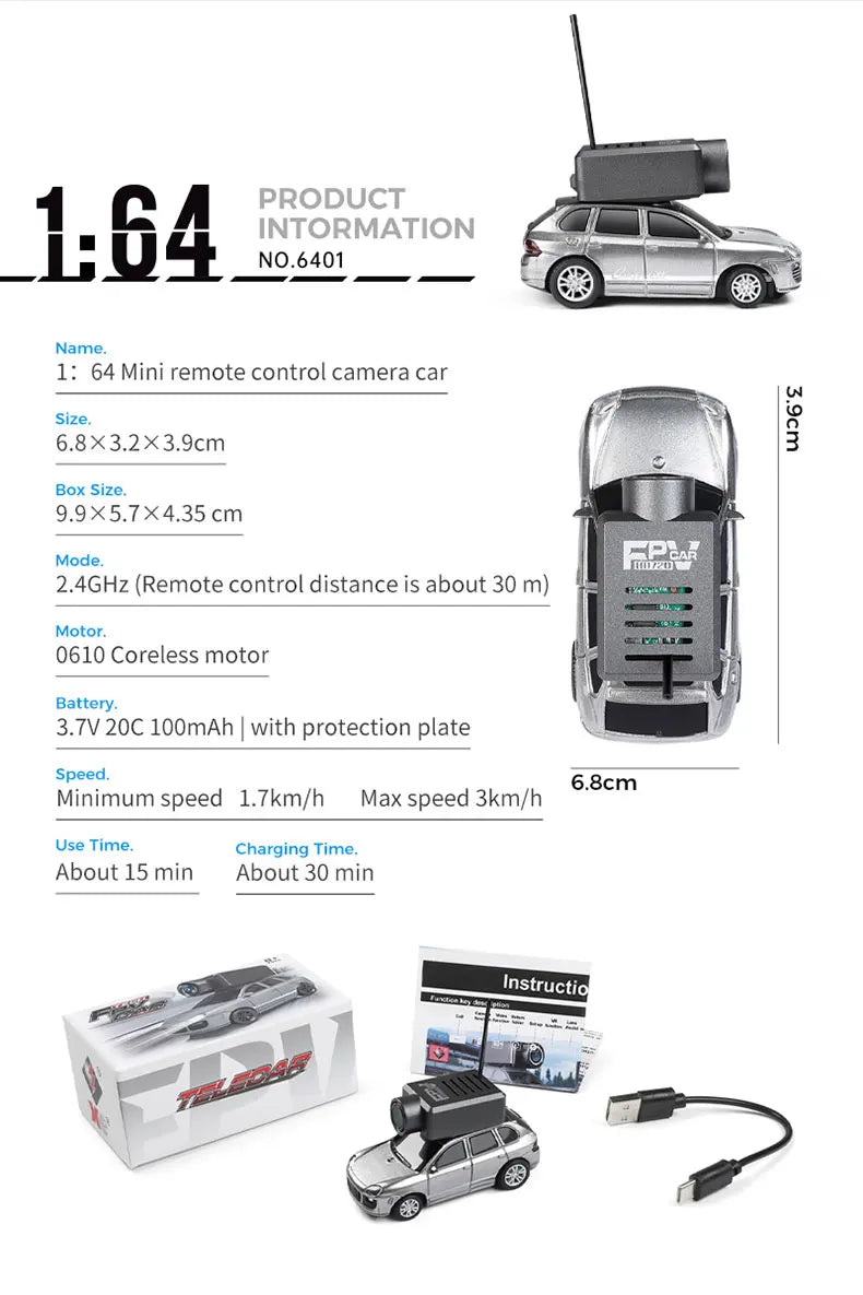 Zilveren, gele en roze 1/64 schaalmodelauto’s met zwarte camera’s en antennes op het dak, geschikt voor speelgoed- en verzamelaarsdoeleinden. Perfect
