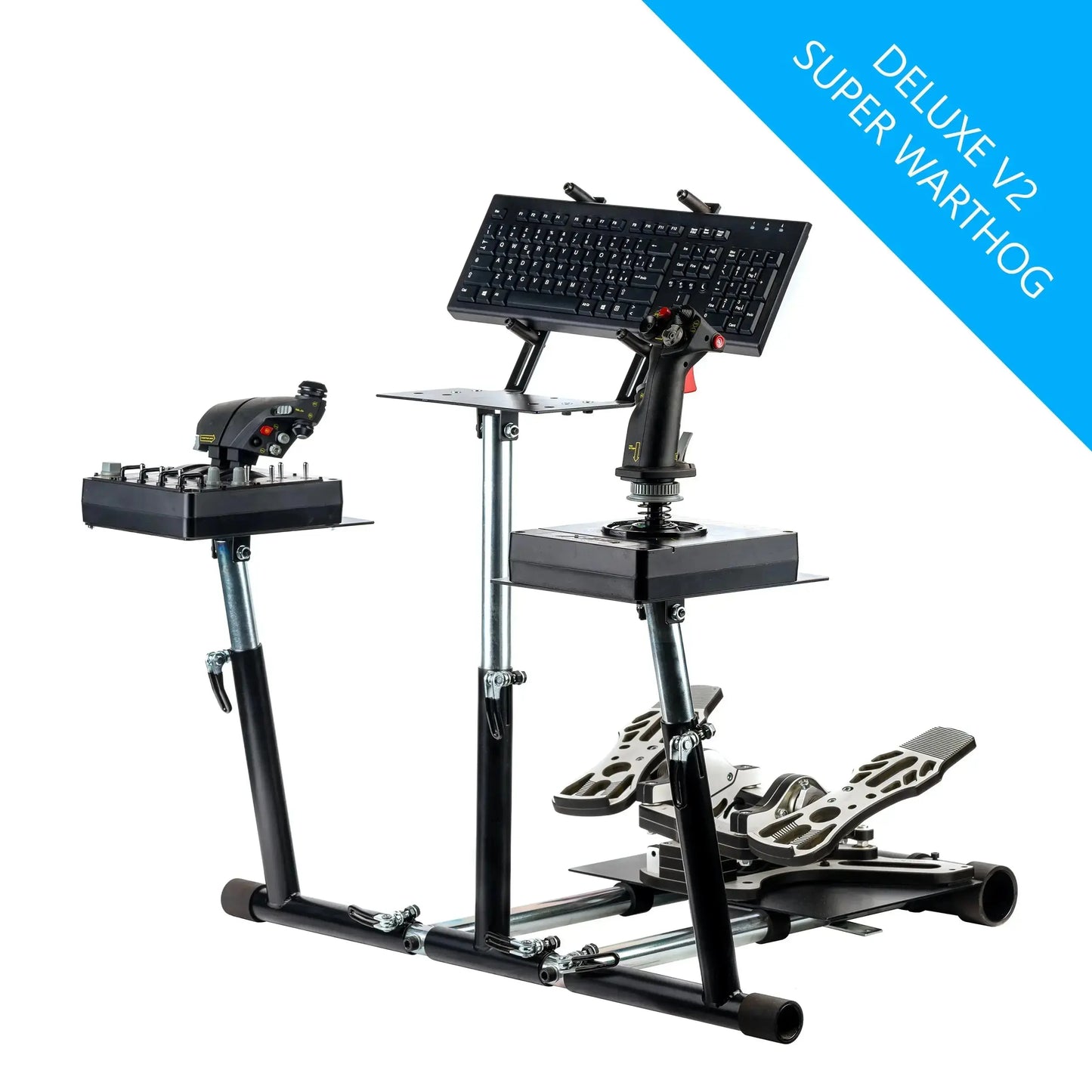 Wheel Stand Pro Deluxe V2 - Multifunctionele Flight & Racing Stand - Volledig Metaal