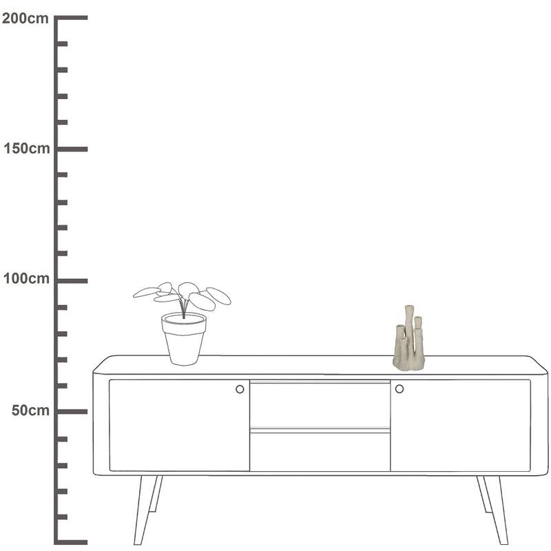 Coral flower holder – Ecru – Multi-spout vase