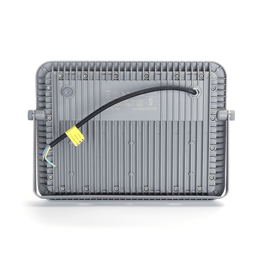 Comnox - Buitenlamp Grijs - Krachtige daglichtverlichting voor buitenruimtes - 100W LED - 900W halogeen equivalent - IP65 waterdicht - 90° lichthoek