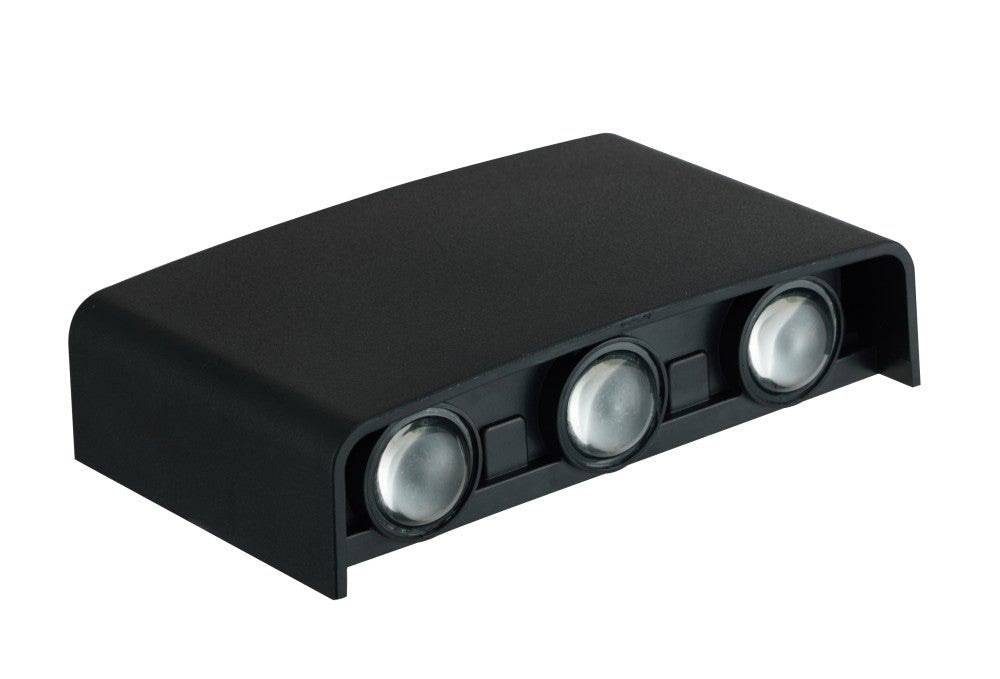Comnox - LED'S LIGHT DECO - Moderne Buitenwandlamp met Instelbare Lichtkleur - Zwart IP65