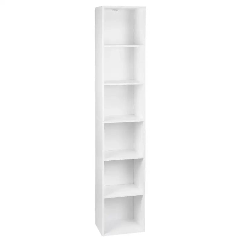 BukkitBow - Houten Boekenkast met 4 Kubus Rekken - Opslag Meubilair voor Woonkamer Slaapkamer - 30x24x106CM