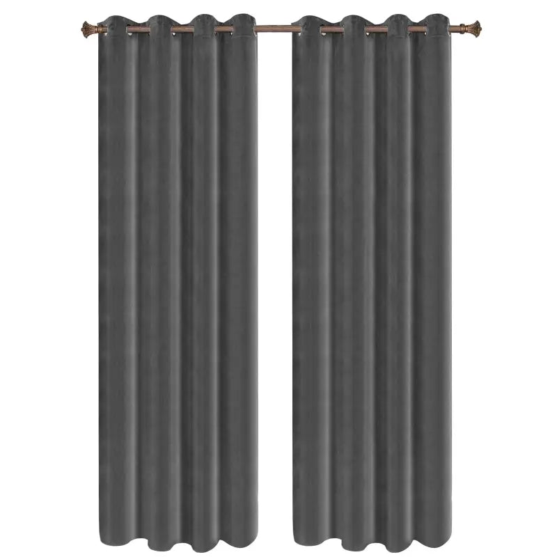 BukkitBow - Luxe Verduisteringsgordijnen Fluweel - Thermische Isolatie - 140cm Breedte