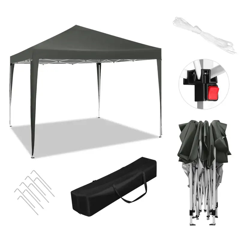 BukkitBow Partytent - Waterdicht en Opvouwbaar - 300 x 300 cm
