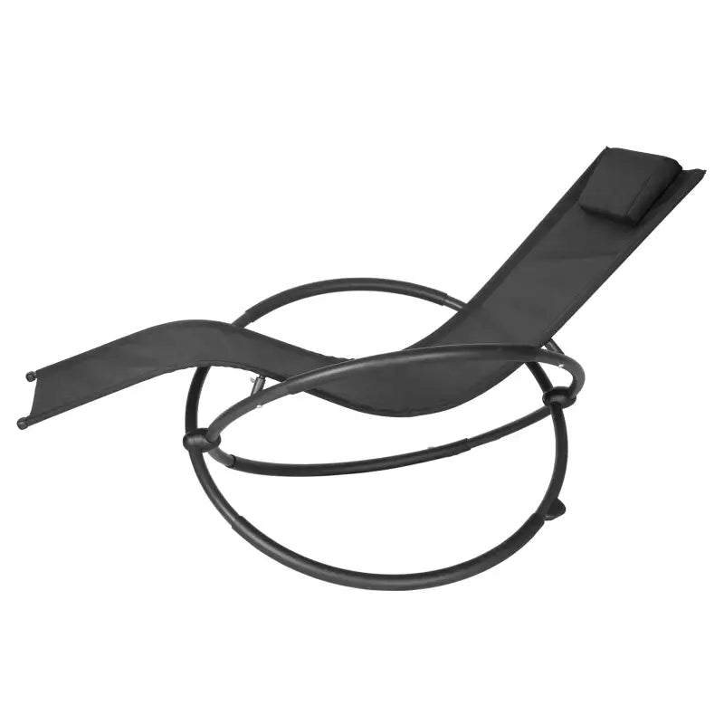 BukkitBow - Schommel Ligstoel - Textilene Stof en Metaal - Max 160 kg Belasting - Modern Design