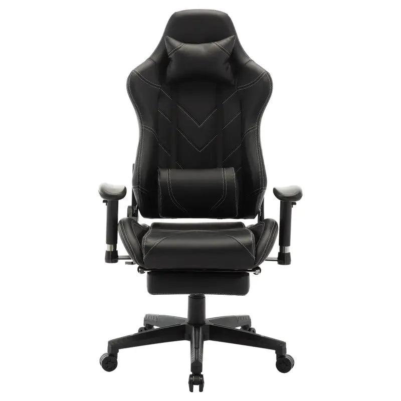 Comnox - BukkitBow Verstelbare Gaming Stoel - Ergonomisch Comfort - Kunstleer en Voetsteun