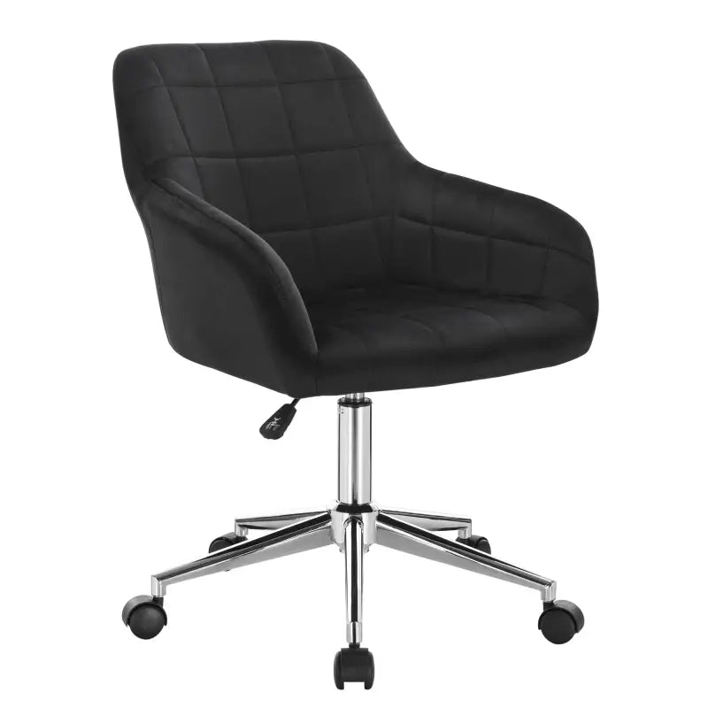 BukkitBow Verstelbare Kantoorstoel - Ergonomisch Comfort - 360° Draaibaar