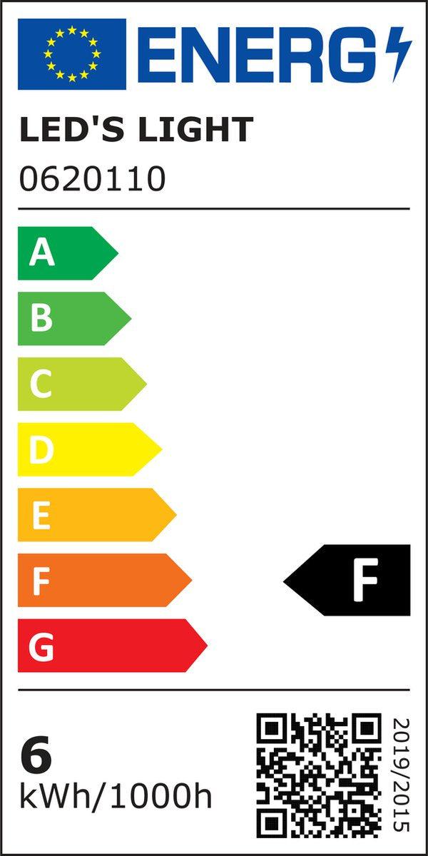 Een witte LED-lamp met E14-schroefdraad, glanzend en compact, geschikt voor moderne verlichting in woon- en kantoorruimtes. Ideaal voor energiezuinige, duurzame verlichting in kleine lampen of sfeerverlichting.