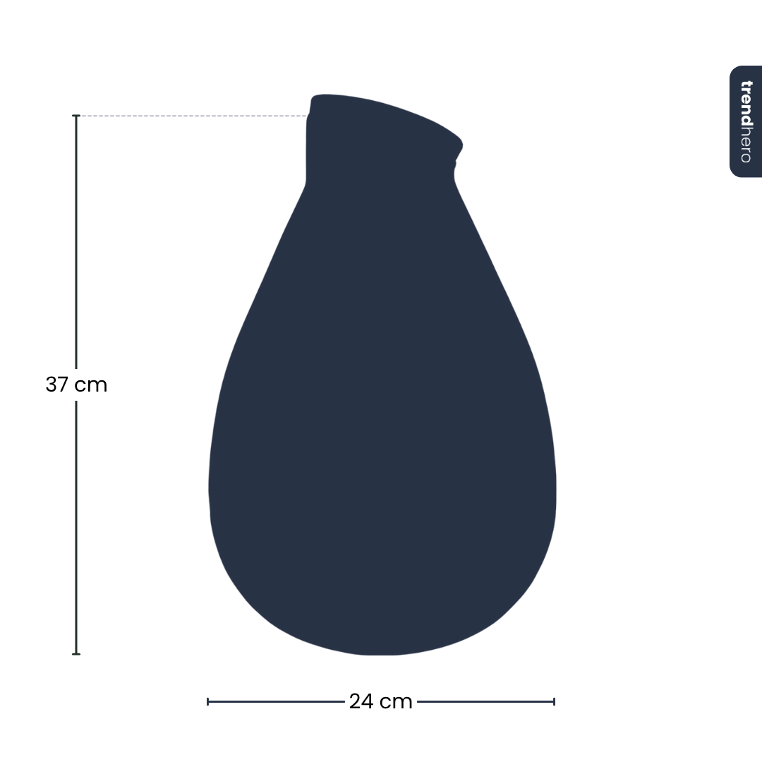 Terrarium bottle 'Drop XL' with cork - Closed terrarium Ø 29 cm ↑ 37 cm