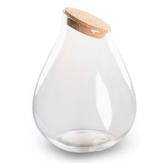 Comnox - Drop XXL Terrarium Fles - Creëer uw eigen mini-ecosysteem - 34 cm