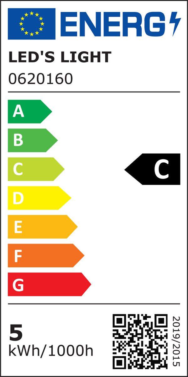 E27 LED Lamp - 4W vervangt 60W - 3000K warm wit - 1 lamp