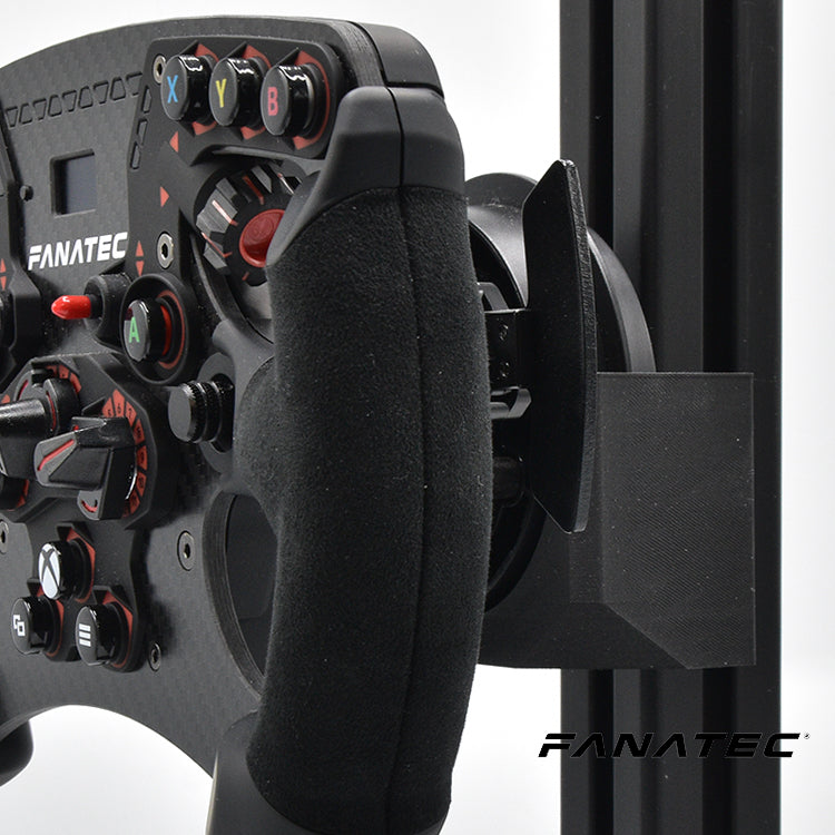 Fanatec QR2 Heavy Duty Stuurhouder voor Sim Rig | Quick Release Mount | Extrusieprofiel