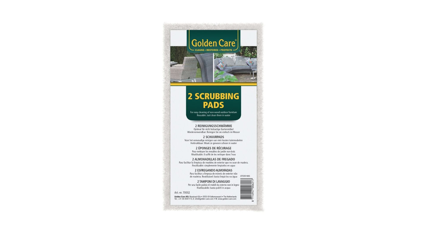 Golden Care scrubbing pads per 2