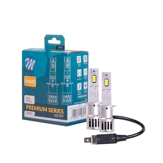 H1 koplamp set daglichtwit 6000K - 35 Watt & 2000 Lm/stuk | 12VDC - actieve koeling