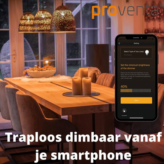 IDINIO Smart LED Spot GU10 - White & Color - Dimbaar - Bedienbaar met App