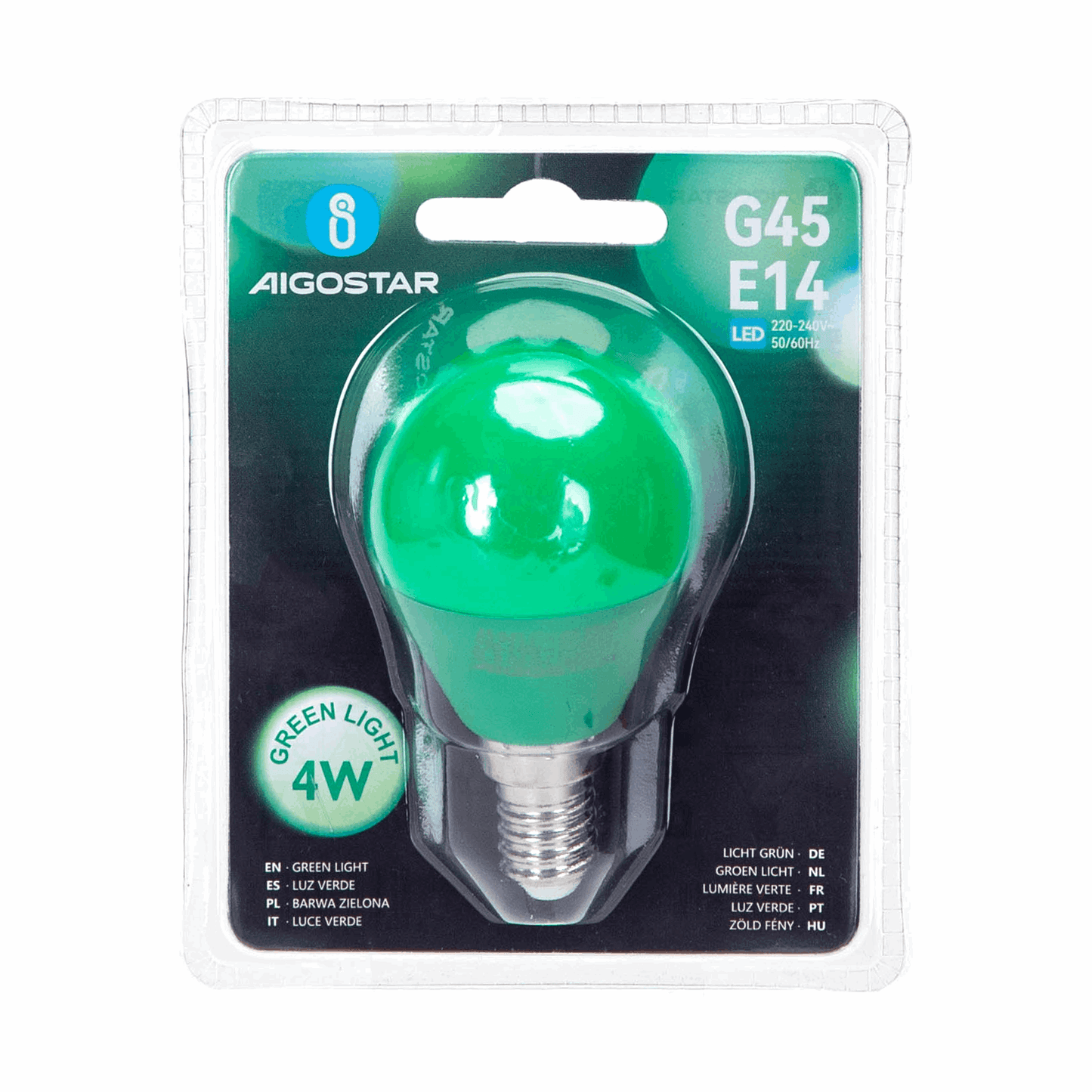 Fel witte LED-lamp met meerdere lichtbronnen