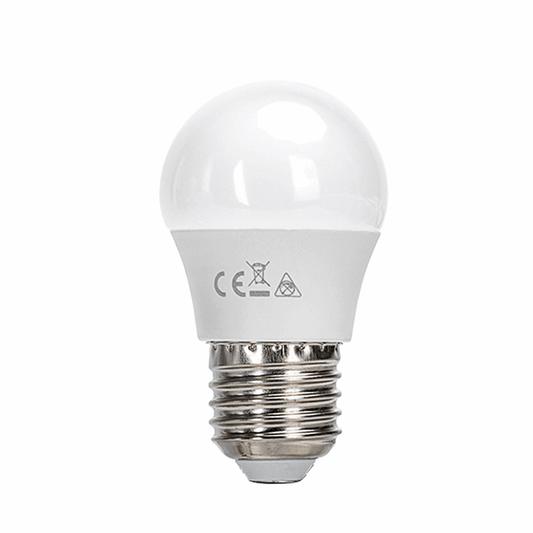 Comnox - Kogellamp 5 stuks warmwit - Warm comfort lampen voor een sfeervol huis - Energie besparend 6W - 510 Lumen - LED verlichting - Witte kleur