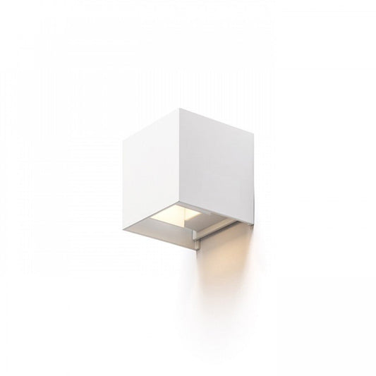Comnox - LED's Light Kubus - Stijlvolle Up & Downlight - Wit Aluminium