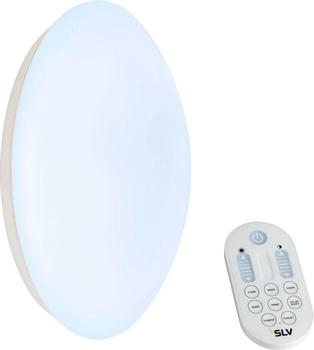 LED Plafondlamp 48 cm met afstandsbediening - Kleur licht en hoeveelheid dimbaar - 52W