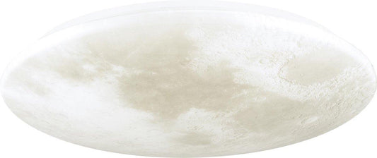 LED Plafondlamp maan voor slaapkamer - 40 cm - Dimbaar met afstandsbediening
