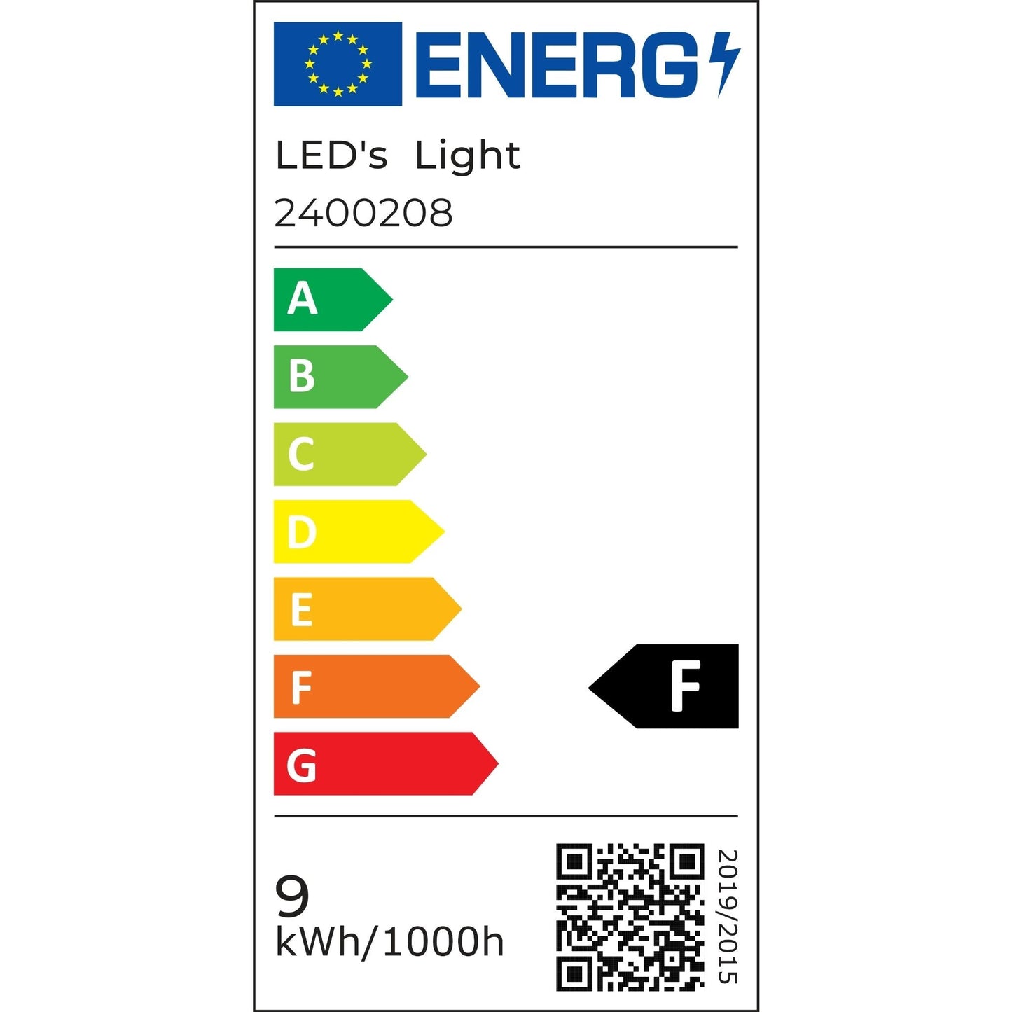 LED's Light LED licht balk 60 cm voor binnen - Armatuur inclusief LED TL buis - 1000 lm