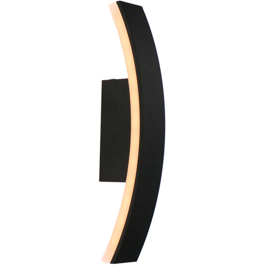 Comnox - Todi LED Wandlamp - Warm wit licht rondom - Antraciet