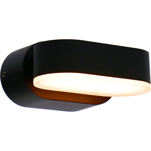 Comnox - LED's Light Model Rieti - Verstelbare Wandlamp - Zwart Aluminium