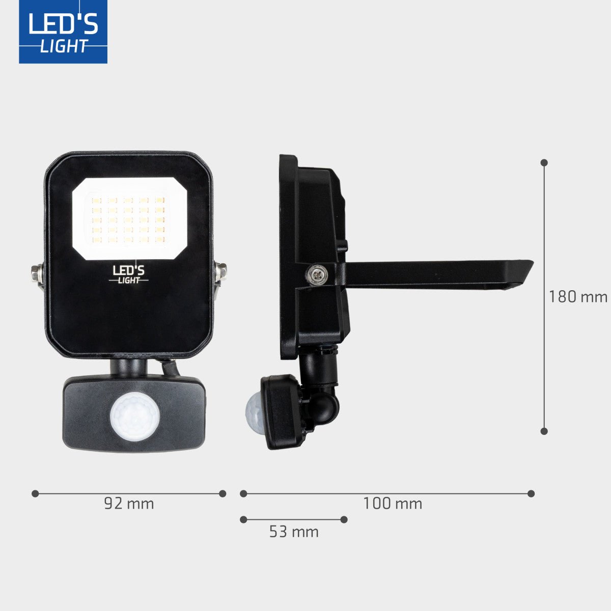 LED's Light Buitenlamp met bewegingssensor 1400 - binnen en buiten - 10W