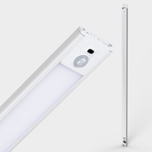 Comnox - LED's Light Kastverlichting met sensor 80 cm - Automatisch licht - Draagbaar oplaadbaar - Sensor + zwaai - wit