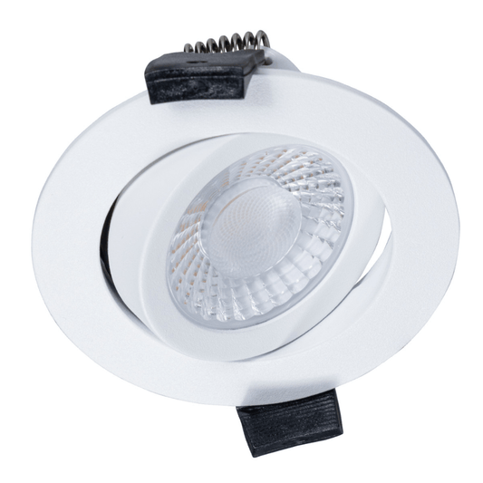 Comnox - LED's Light PRO downlight inbouwspot Ø 68mm - Direct helder licht - Energiezuinig - 6W - 300lm - Dimbaar - IP44 - Wit
