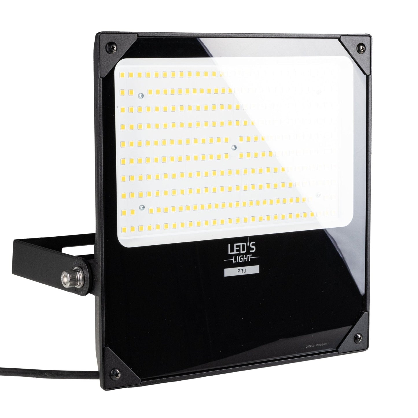 LED's Light Professionele LED Floodlight 37000 - 3 lichtstanden - Waterdicht - 200 watt - daglichtsensor