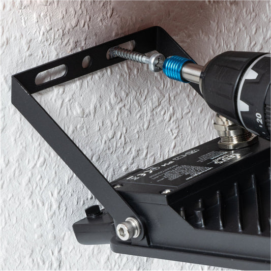 LED's Light Schijnwerper met Bewegingssensor 3600 - Waterdicht & Kantelbaar - 30W