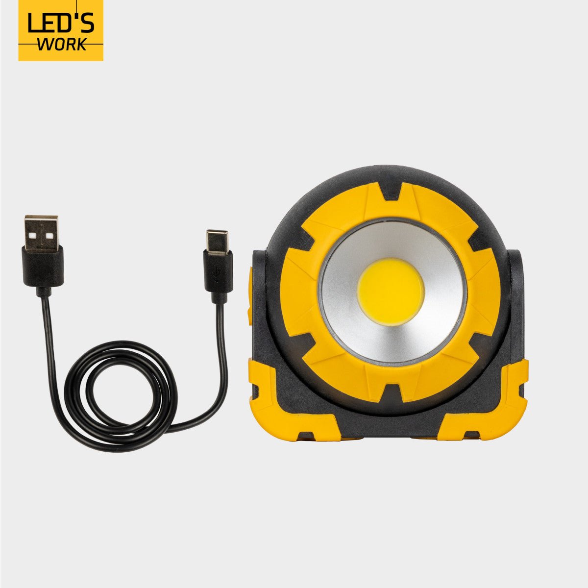 Comnox - LED's Work - Oplaadbare LED Looplamp - Krachtig & Draadloos - 800 Lumen
