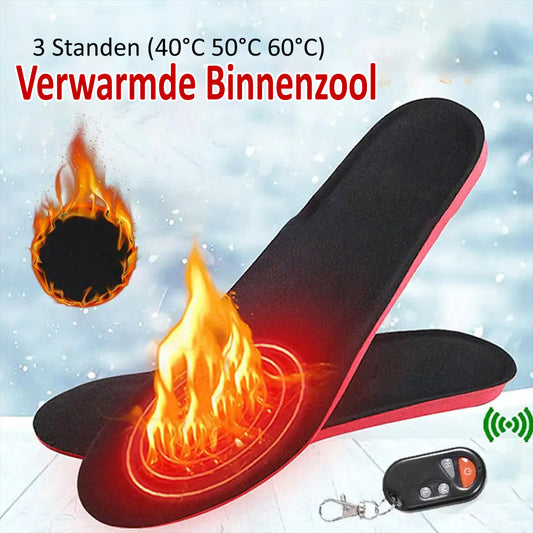 Comnox - Verwarmde Inlegzolen - Draadloos & Oplaadbaar - Maat M (35-40) - Electrisch - Polyurethaan - Voetenwarmer voor Koude Dagen - Comnox Company