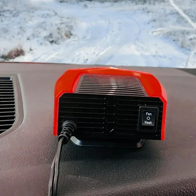 Comnox 4-in-1 Auto Verwarming – 600W – Voorruit Ontdooien & Destogen – Rood/Zwart – 24 Volt - Rood