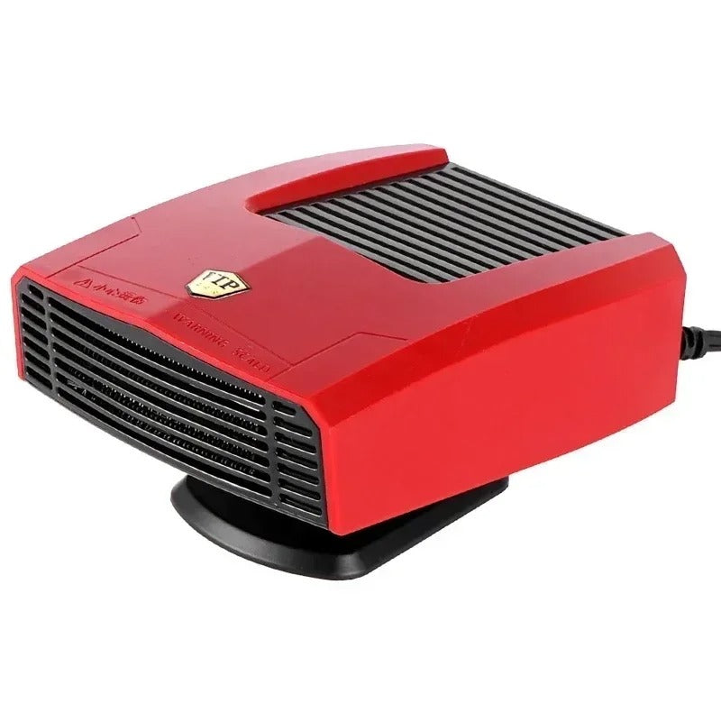 Comnox 4-in-1 Auto Verwarming – 600W – Voorruit Ontdooien & Destogen – Rood/Zwart – 12 Volt - Rood