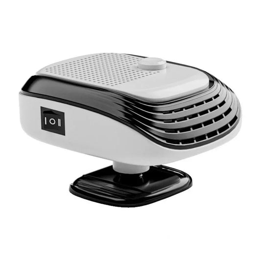 Comnox - Draagbare Autoverwarming – 150W – 2-in-1 Verwarming en Koeling – Compact Ontwerp met Snelle Ontdooifunctie - 12V - Wit- Auto Heater - Auto Verwarming Ventilator - Voorruitverwarming - Autokachel - Comnox Company