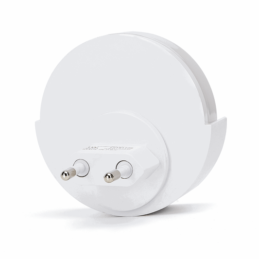 Nachtlampje rond daglichtwit | dagnachtsensor | 6500K - 1 Watt - 40 Lumen