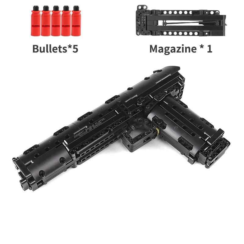 Comnox - Mould King - Desert Eagle Pistool Bouwset - 563 Stukjes - LEGO Compatible - Comnox Company