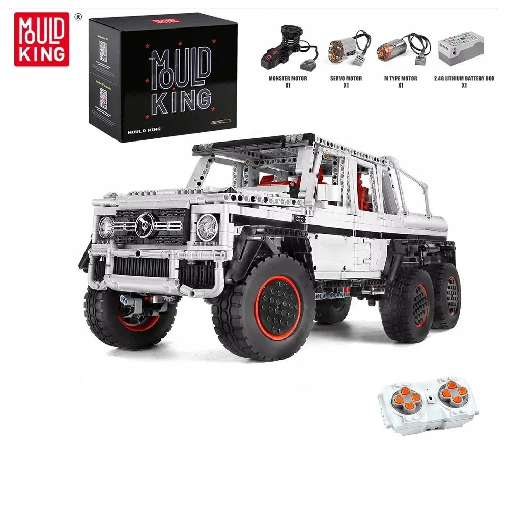 Comnox - Mould King G700 6x6 Off-Road Vehicle - 3686 Stukjes - LEGO Compatible - Technisch Speelgoed - Comnox Company