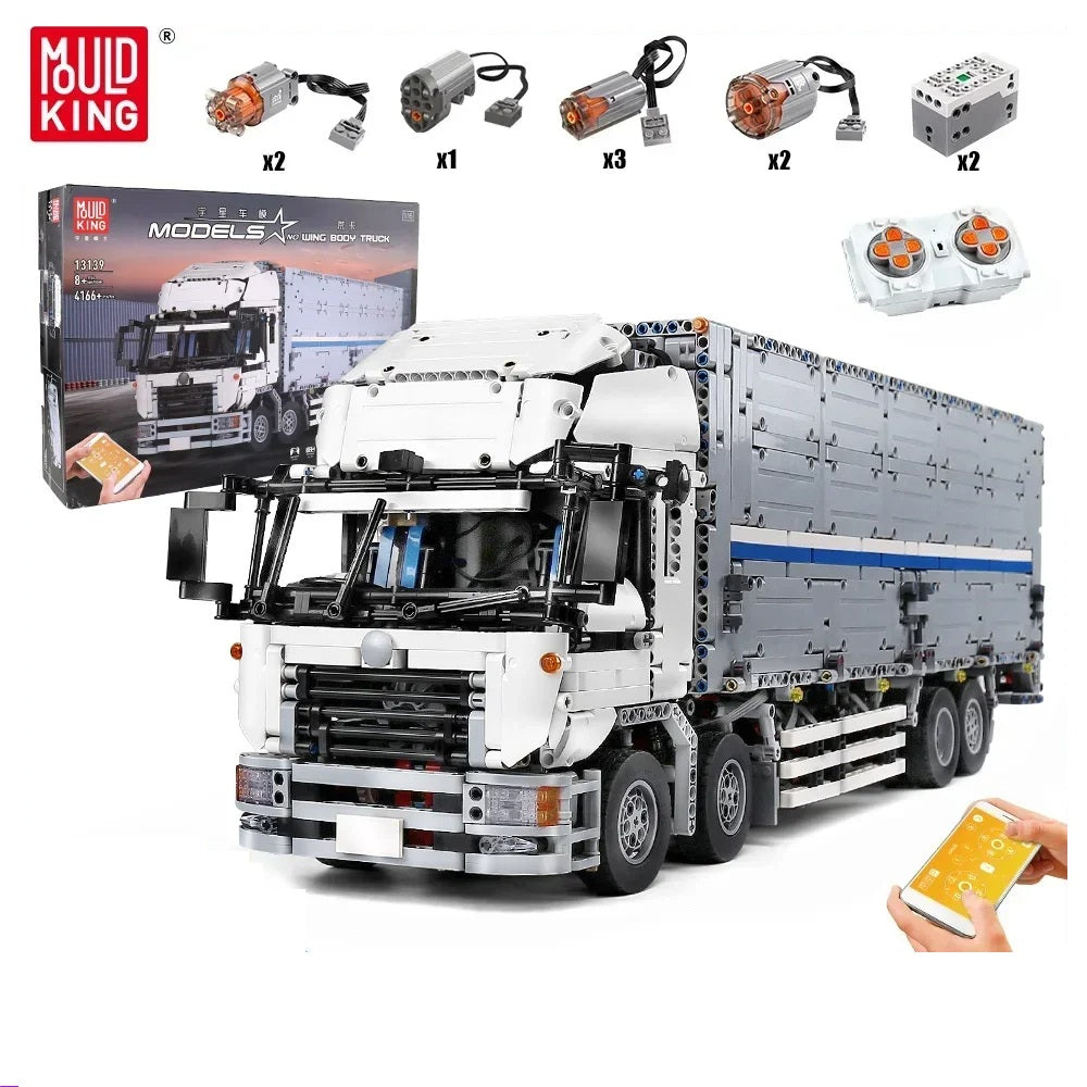 Comnox - Mould King - Wing Body Truck Bouwset - 4166 Stukjes - LEGO Compatible - Technisch Speelplezier voor Alle Leeftijden - Comnox Company
