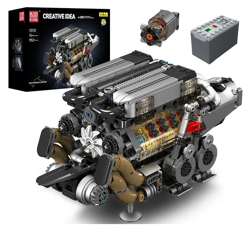 Comnox - Mould King - W16 Motor BGT Supercar Set - Technische Bouwstenen - Compatibel met LEGO - 952 Stuks - Educatief Speelgoed - Comnox Company