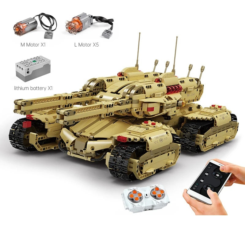 Comnox - Mould King - Mammoet Tank - 3296 Stukjes - LEGO Compatible - Comnox Company