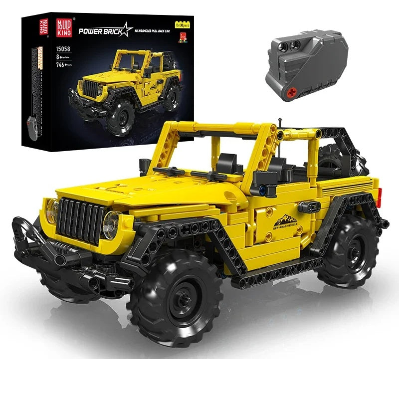 Comnox - Mould King - Technische 4x4 Jeep Bouwset - 746 Stukjes - LEGO Compatible - Educatief Speelgoed - Comnox Company