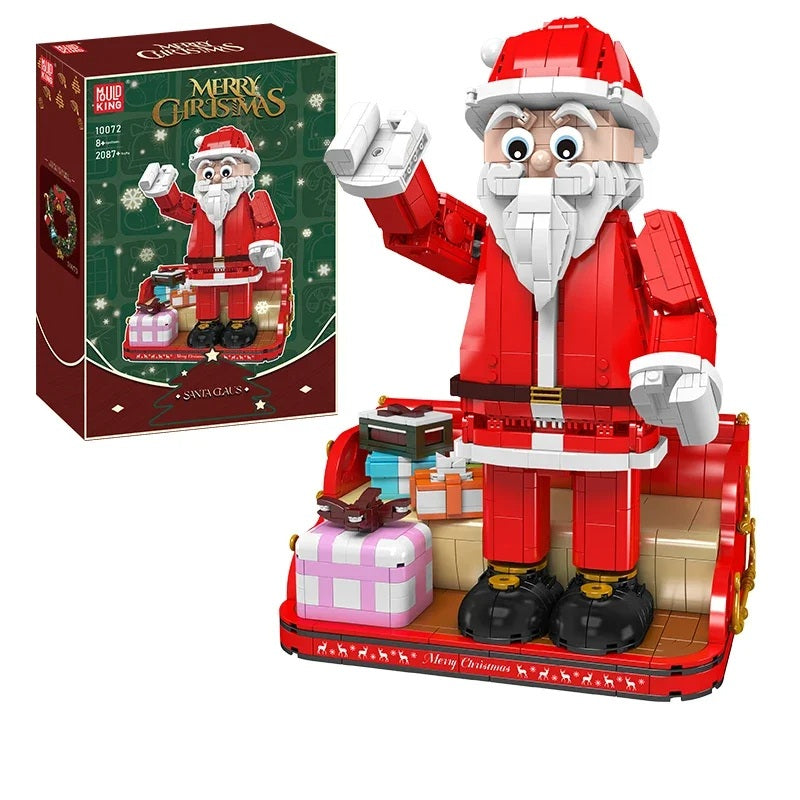 Comnox - Mould King - Bouwset De Kerstman - Compatibel met LEGO - 2087 Stenen - Kerstset - Comnox Company