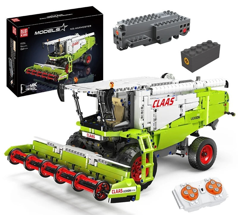 Comnox - Mould King - Technische Oogstmachine Bouwset - Oogstmachine Bouwset - 1265 Stuks - Compatibel met LEGO - Technisch Speelgoed - Educatief Speelgoed - Comnox Company