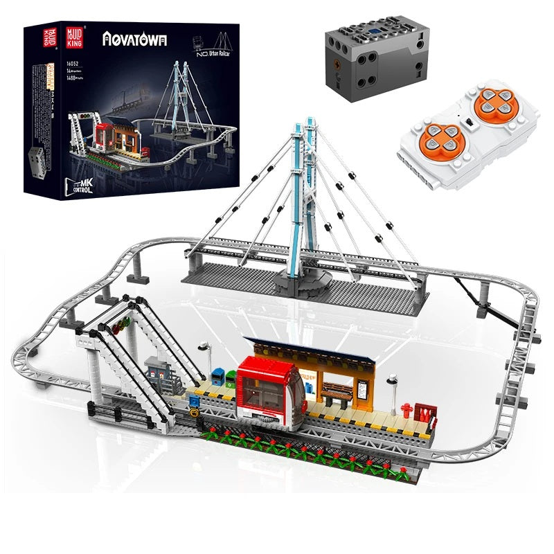 Comnox - Mould King - Urban Railcar Bouwset - 1488 Stukjes - LEGO Compatible - Technisch Speelgoed - Comnox Company