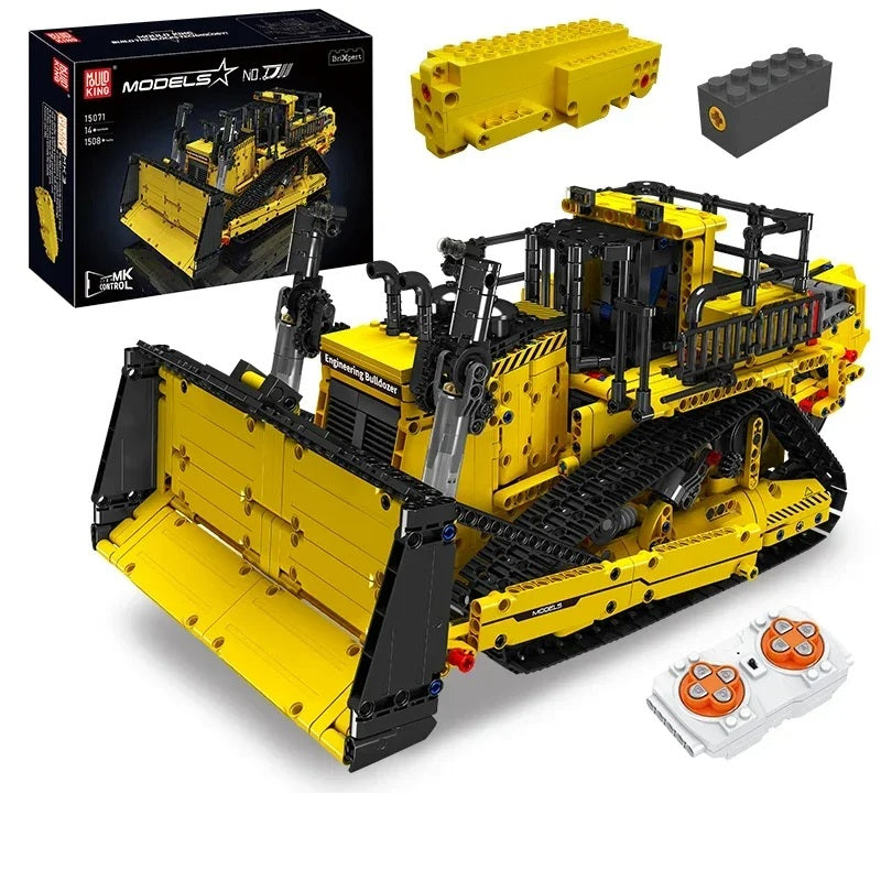 Comnox - Mould King - Bulldozer - Technische RC Bouwset - Compatibel met LEGO - 1508 Stuks - Comnox Company